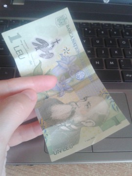 Leul se apreciază. Euro se apropie de 4,39 lei
